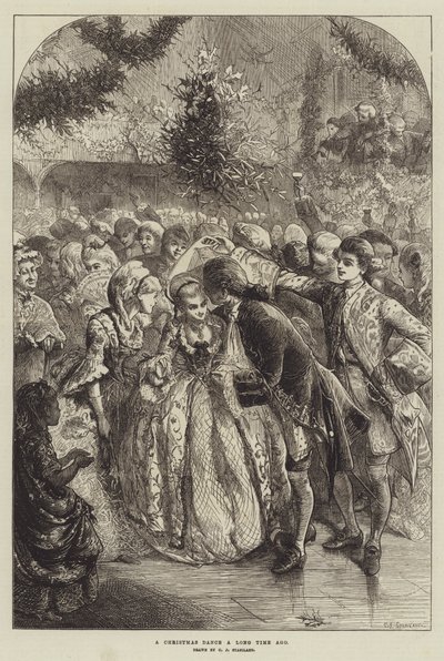 A Christmas Dance a Long Time Ago by Charles J. Staniland